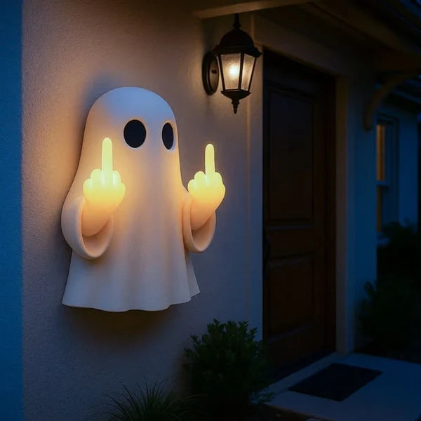 Halloween Middle Finger Ghost